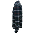 Custom Men Casual Plaid Flannel Shirts For Winter